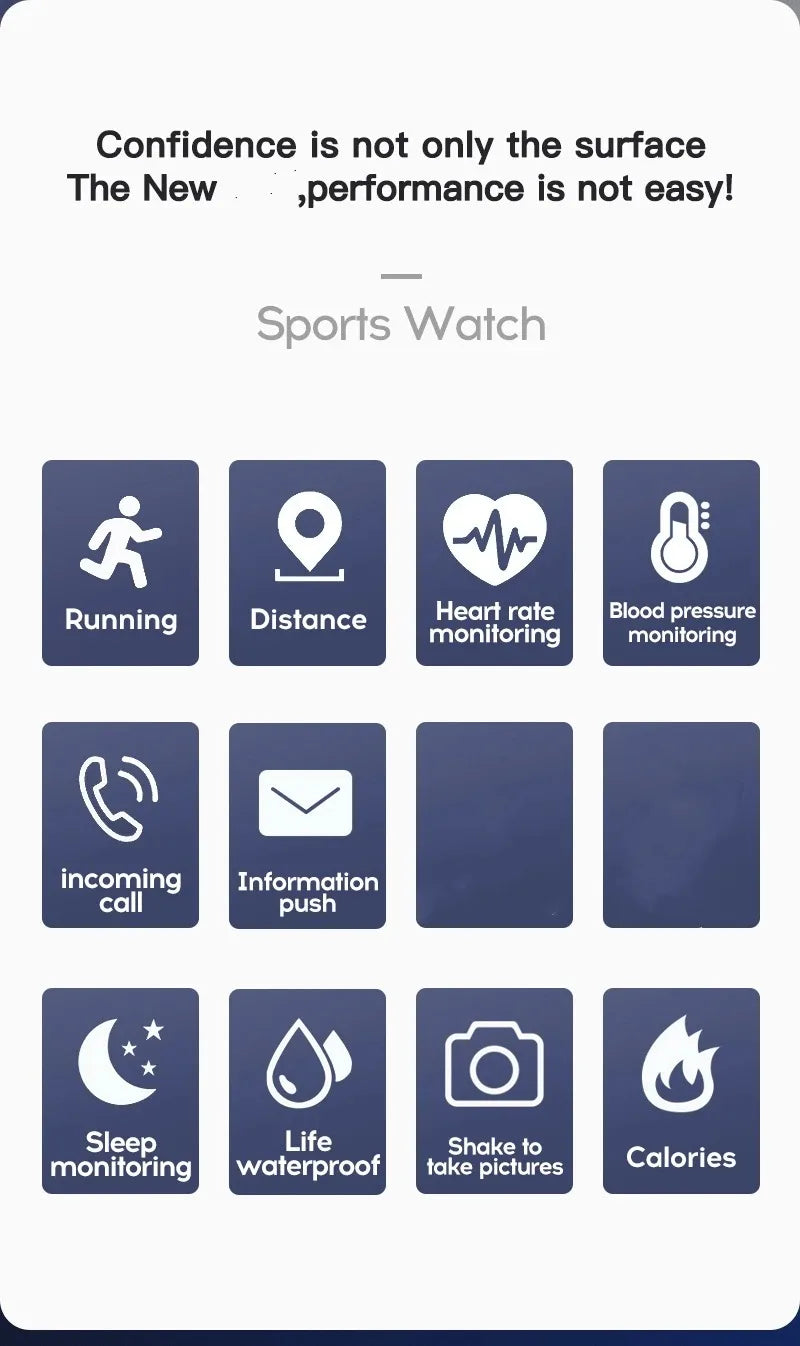 Sports Smartwatch Women Bracelet Men Smart Watch connected Music Control Player Fitness Step Sleep Monitor Y68 D20 Alarm Clock