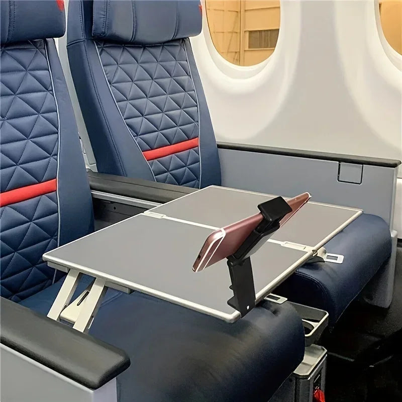 Multi-functional lazy phone holder for high-speed rail, airplane, kitchen, desktop