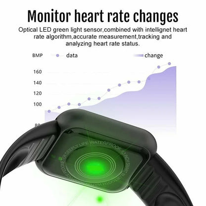 Sports Smartwatch Women Bracelet Men Smart Watch connected Music Control Player Fitness Step Sleep Monitor Y68 D20 Alarm Clock